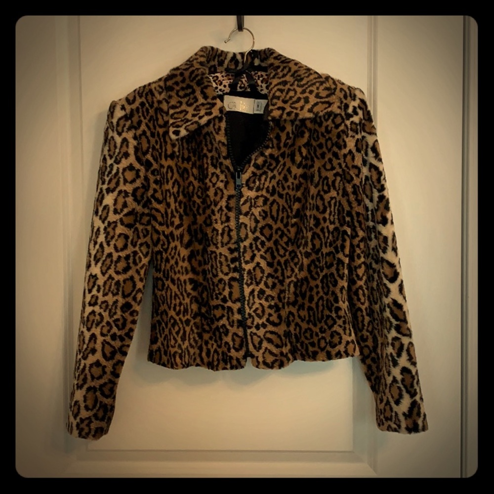 Cache’ women’s leopard print jacket